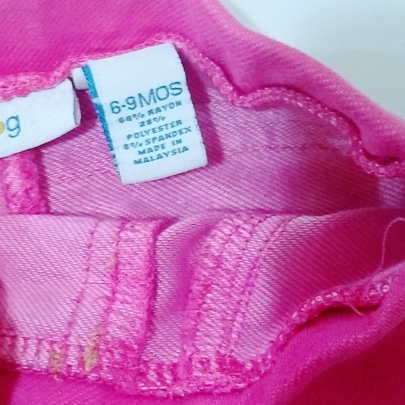 OSHKOSH PINK STRIPED MATCHING SET AND SHOES BUNDLE 6M - Picture 10 of 16